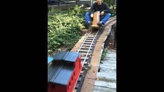 rideon backyard trains [upl. by Corabella]