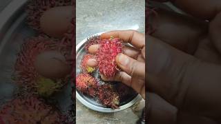 litchi fruit 😋😋viral fruit food trending viralfood ytshorts [upl. by Aknahs]