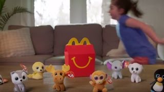 McDonalds Happy Meal Commercial 2017 Beanie Boos [upl. by Simsar]