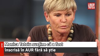 Monica Tatoiu susține că a fost înscrisă în AUR fără să știe George Simion „Mulți caută să se ” [upl. by Just]