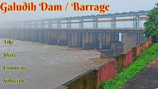 Galudih Dam  Barrage over Subarnarekha River at Ghatshila Jharkhand [upl. by Tiras]