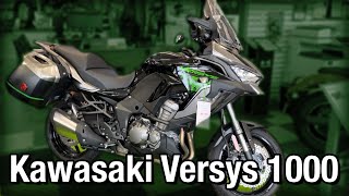 Walkaround  2024 Kawasaki Versys 1000  Detailed Look [upl. by Suiradal]