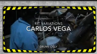 🥁 CARLOS VEGA Rit Variations Drums Only  GRP 1985  Lee Ritenour [upl. by Indys]