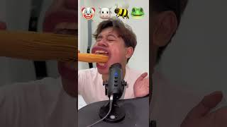 Asmr Mukbang mie lidi vs mie rebus🔥🤣 [upl. by Evelina177]