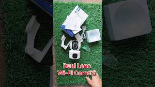 Unboxing Wifi Dual Lens Camera wificamera shorts viral [upl. by Ahsimat]