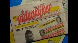 De Videokijker Dutch VHS commercial [upl. by Ahtnamys]