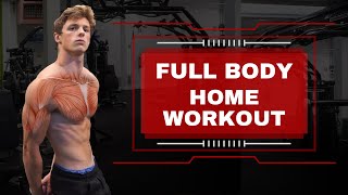 The BEST Home Workout For SKINNY GUYS No Equipment [upl. by Eirrem]