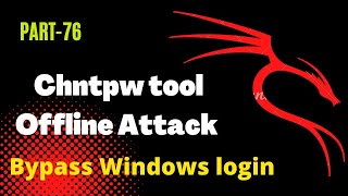 Chntpw  Mastering Password Recovery Chntpw Tool Demystified in Kali Linux 🛡️🔐 [upl. by Eaver837]