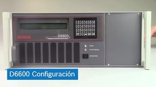 Conettix D6600 Configuración [upl. by Leifer]