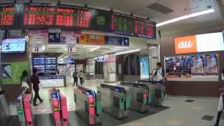 【Station of Japan】Ginza line Asakusa Station Transfer from Tobu Sky Tree Line [upl. by Enegue]