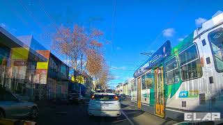 DASH CAM AUSTRALIA MELBOURNE driving through the city 4K [upl. by Fakieh]