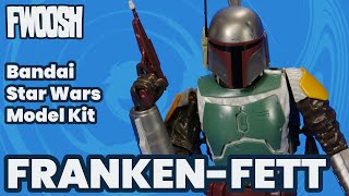 Bandai Star Wars Boba Fett Mash Up Mandalorian 112 Scale Model Kit Build and Quick Look [upl. by Dazraf148]