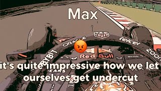 Angry Max Verstappen and Gianpiero Lambiase Team Radio at Hungaroring [upl. by Ivonne]