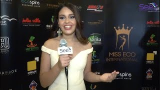 Interview Miss Eco Panama Dariana Martinez لقاء ملكة جمال العالم للسياحة بنما داريانا مارتينيز [upl. by Faydra610]