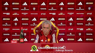 Conferenza stampa Mourinho pre RomaEmpoli “Con Lukaku siamo più forti” [upl. by Yanat]