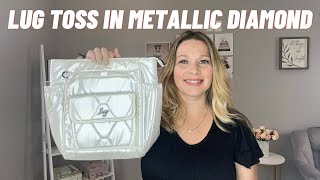 Lug Toss Crossbody Bag Review  LUG Toss in Metallic Diamond  lug [upl. by Avahc449]