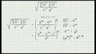 Ejercicio Potencias y Radicales  Algebra General  Mi Profesor de Matematicas  Video 044 [upl. by Ardua785]