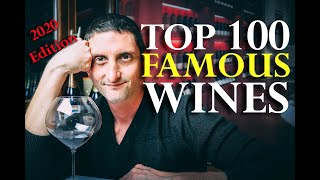 Top 100 Most Iconic Famous Wine Names A to Z [upl. by Etnuad]