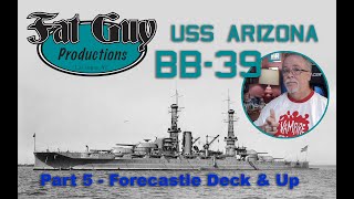 Building the Trumpeter USS Arizona Model Part 5 [upl. by Karmen]