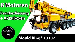 Lego® Technic ist tot es lebe die Technik  Mould King® 13107  Schwerlastkran Autokran [upl. by Evyn]