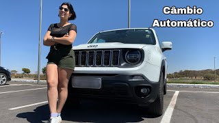 DIRIGINDO CARRO AUTOMÁTICO PELA PRIMEIRA VEZ  JEEP RENEGADE [upl. by Alexio]