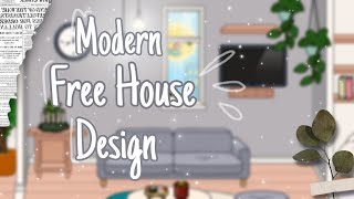 Toca Free House Design Aesthetic  Toca Life World [upl. by Irrehs207]