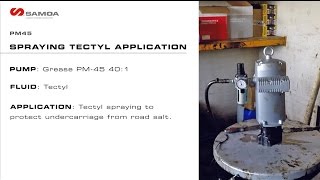 PM45 Spraying Tectyl™ [upl. by Irem178]