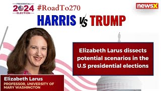 US elections 2024  Professor Elizabeth Larus Decodes what the Future Holds for America  NewsX [upl. by Irama]