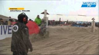 Enduropale du Touquet 2013  Arrivée mouvementée [upl. by Seldon]