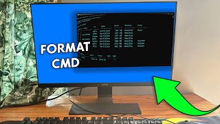 How To Format Partition or Hard Disk Drive Completely using CMD in Windows 11 [upl. by Nelleh]