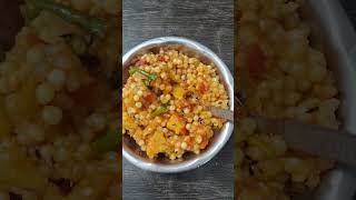 sabudana khichdi🤎🤎🤤shortvideo [upl. by Ycrad]