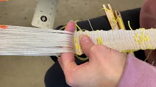 Backstrap Weaving Supplemental Letters [upl. by Eivlys]