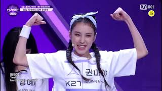 Girls Planet 999  Crazy by 4Minute Performance Guinn Myah Lee Chaeyun Kang Yeseo Kim Sein [upl. by Topping682]