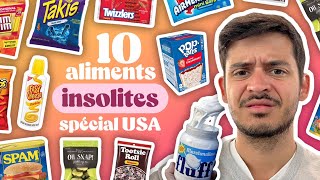 Episode 210  Les 10 aliments insolites special USA [upl. by Boycie302]