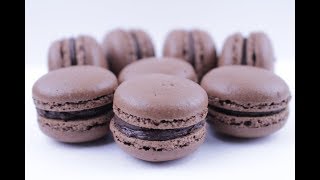 Recette de macarons au chocolat [upl. by Elatsyrc]