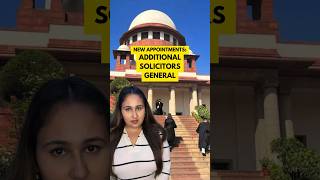 New AppointmentsAdditional solicitors general of India supremecourt appointment lawyer law [upl. by Canfield341]