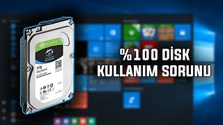 WİNDOWS \u00100 DİSK KULLANIM SORUNU ÇÖZÜMÜ  2022 [upl. by Konstance]