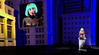 Official Video Lady Gagas Acceptance Speech at the 2011 CFDA Fashion Awards [upl. by Oinigih]