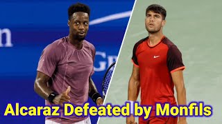 Gael Monfils raised catastrophic alarm bells before beating Carlos Alcaraz in CincinnatiGael Monf [upl. by Retsevlys]