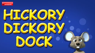 Hickory Dickory Dock Traditional Nursery Rhyme 3D Animated [upl. by Nnasor560]