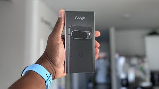 Google Pixel 9 Pro 256GB Unlocked Obsidian  FIRST IMPRESSIONS [upl. by Frazer879]