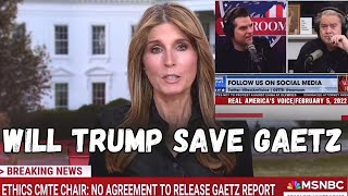 Trumps AG Matt Gaetzs scandal got bigger will Trump come to his rescue  Nicole Wallace MSNBC [upl. by Haines779]