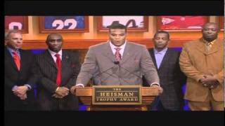 Cam Newton Wins The Heisman 2010 [upl. by Aserehtairam252]