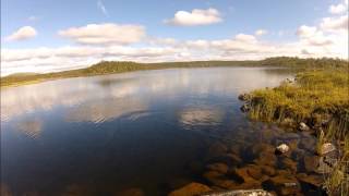 Lapland  Fly fishing for Pike [upl. by Henriette271]