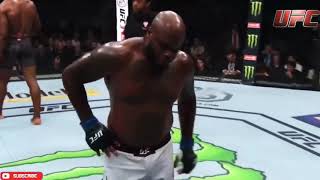 Francis Ngannou Vs Derrick Lewis  Full Ufc Fight Highlights [upl. by Nonnarb9]