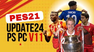 REVIEW PES21 UPDATE 24  PLAYER LEGEN PS4 PS5 PC [upl. by Price]