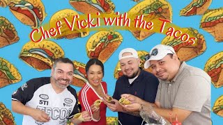 Chef Vicki with the Tacos  Mexican Brisket Tacos [upl. by Beaudoin836]