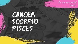 CANCER ♋ PISCES ♓ SCORPIO ♏ WEEK AHEAD TAROT READING [upl. by Jarrid]