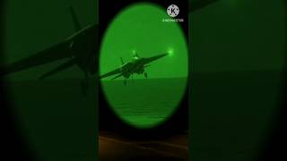 DCS World Pitching Deck  Night planes cool lowpassdcs dcstesting [upl. by Beisel]