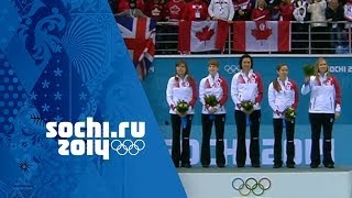 Curling  Womens Gold Medal Game  Canada v Sweden  Sochi 2014 Winter Olympics [upl. by Netsrak]